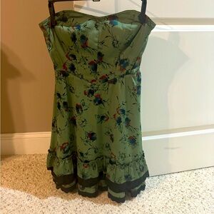 Free People strapless dress
